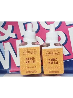 BBW Mango Mai Tai Wallflower Fragrance Refills